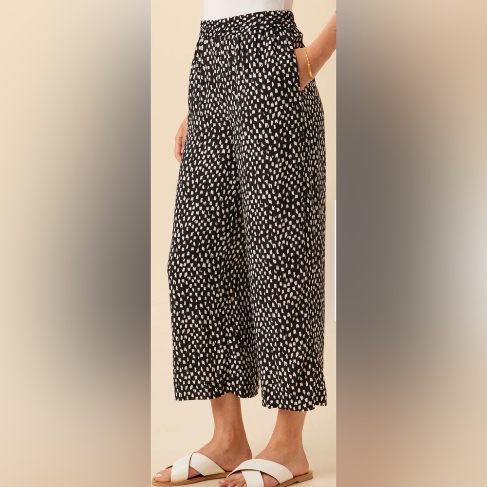 Amour Vert Salice Ecovero Pant - Italia Dot - Size L